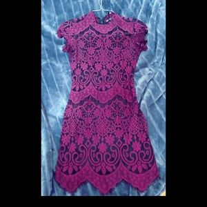 Boohoo boutique Lace bodycon dress
